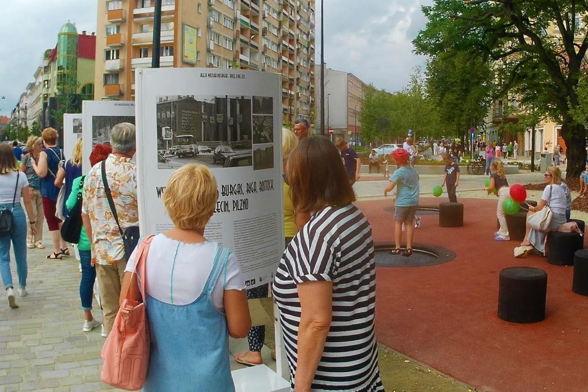 Otwarcie alei Wojska Polskiego