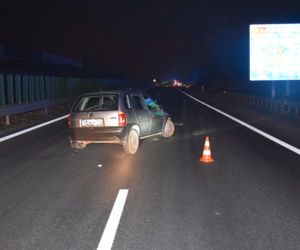 O krok od tragedii na A4. Kierowca jechał pod prąd!