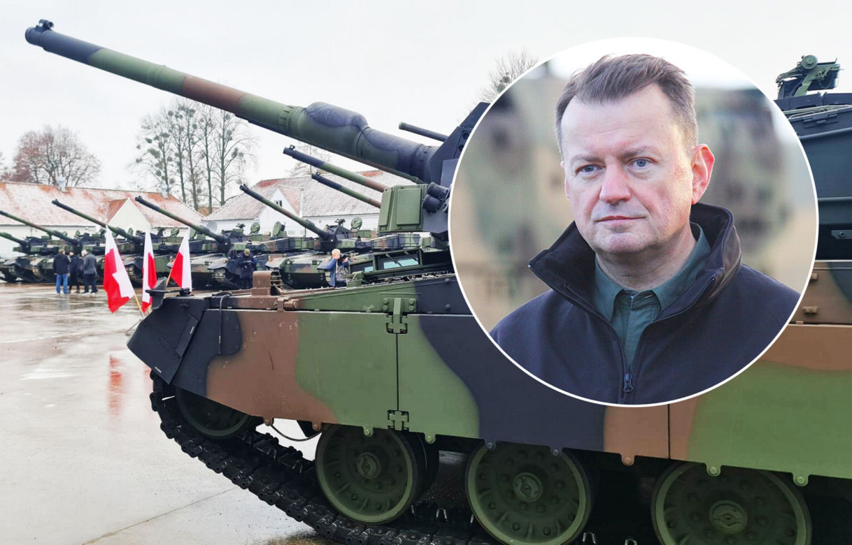 Błaszczak przekazał K2. Koreańskie czołgi już w Morągu