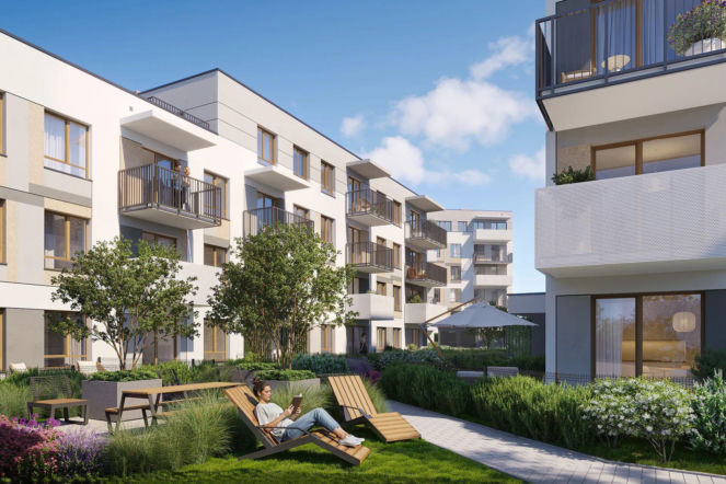 Drugi etapu osiedla Trzcinowa Vita w zielonych Włochach