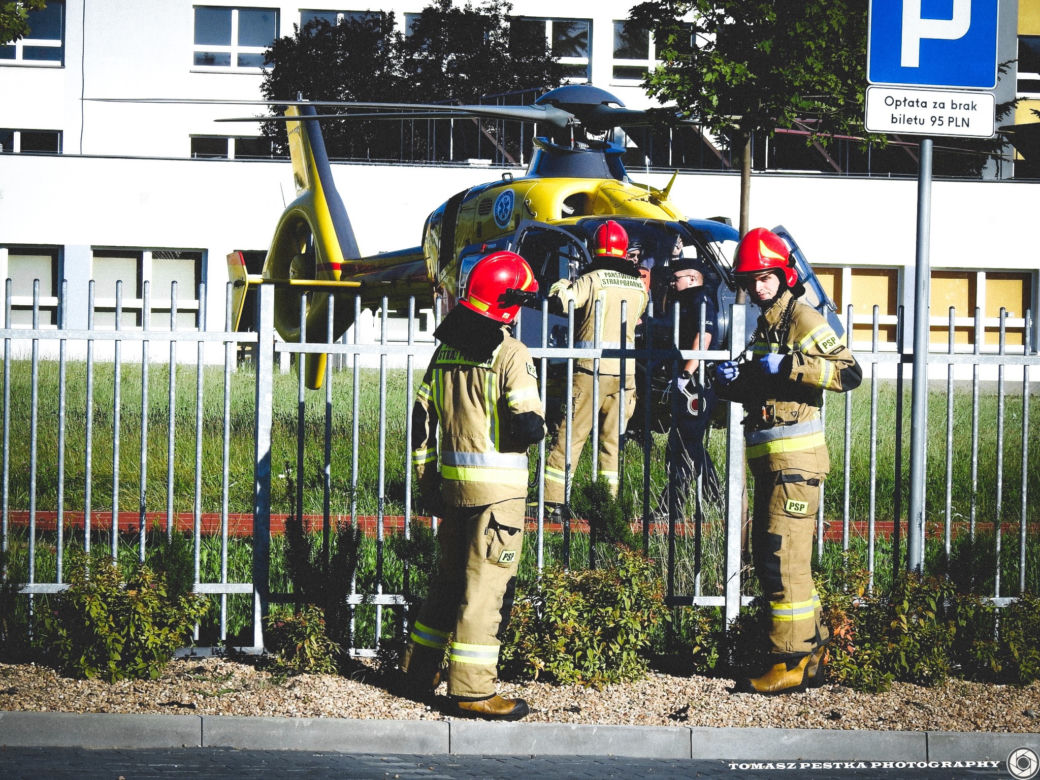 Tychy: Dramatyczna akcja służb. Robili wszystko, by ratować rannego chłopca