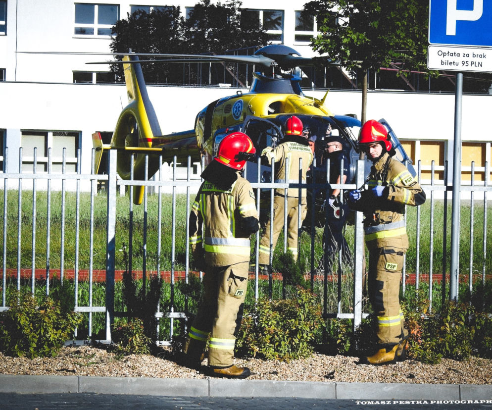 Tychy: Dramatyczna akcja służb. Robili wszystko, by ratować rannego chłopca