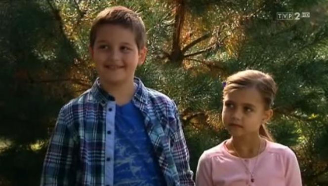 M jak MIŁOŚĆ odc. 965. Piotrek (Hubert Zduniak), Ania (Julia Paćko)
