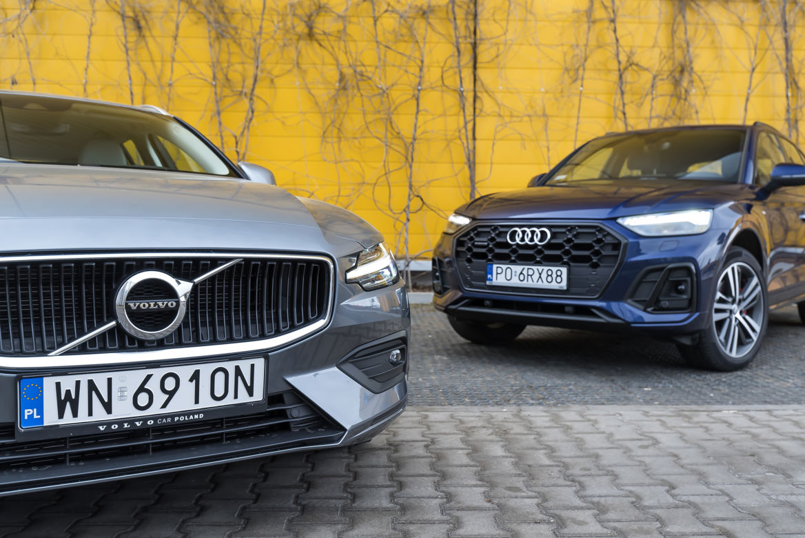 Audi Q5 40 TDI quattro S Tronic & Volvo V60 B4 FWD AT8