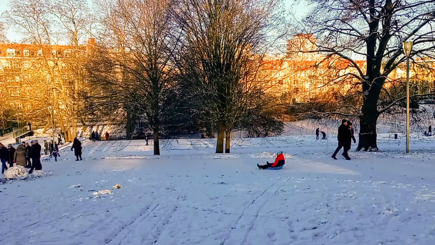 Białe święta w Szczecinie