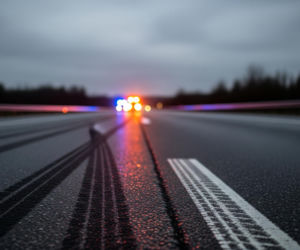 Karambol na S7 pod Mławą. Jeden pas zablokowany, kto ponosi winę?