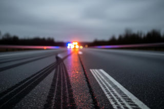 Karambol na S7 pod Mławą. Jeden pas zablokowany, kto ponosi winę?