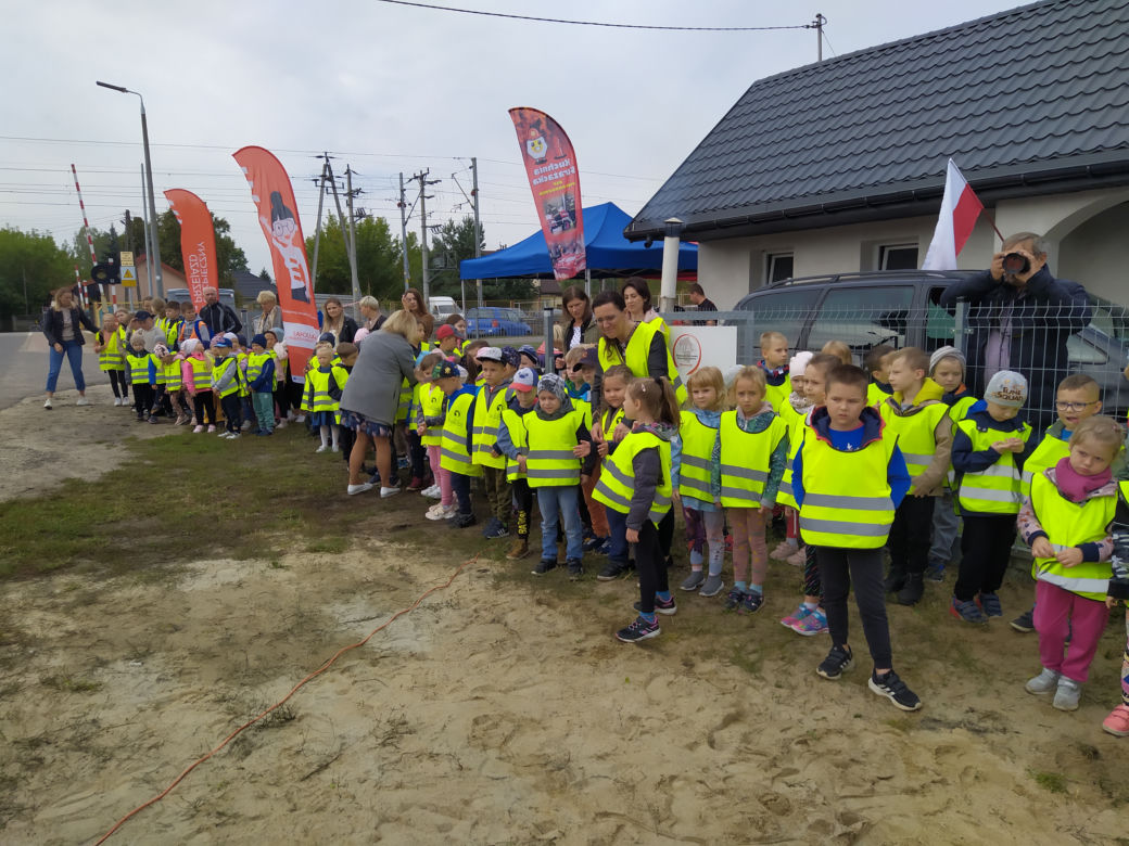 ZOBACZ ZDJĘCIA z akcji "Bezpieczny przejazd" w Koszewnicy, w gminie Kotuń - 15.09.2022