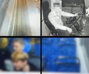 Chciał zapewnić młodzieży frajdę. Driftował autobusem!