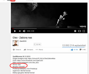 Cleo oszukała fanów