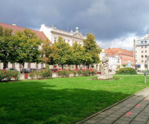 Plac Orła Białego w przeddzień rozpoczęcia przebudowy