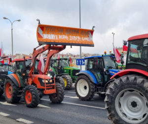 Protest rolników w Lublinie [GALERIA]