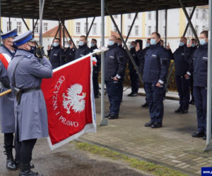 Nowi policjanci na Warmii i Mazurach. Ślubowało 45 funkcjonariuszy [ZDJĘCIA]