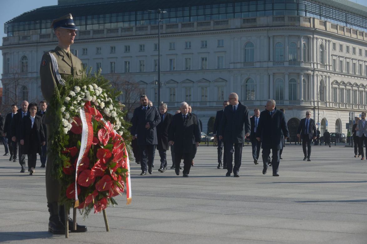  Jarosław Kaczyński w 10. rocznicę katastrofy smoleńskiej 