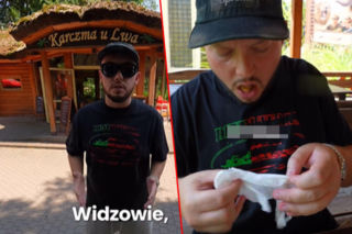 Książulo aż pluł jedzeniem we Wrocławiu. Słynny youtuber zmiażdżył lokal w zoo