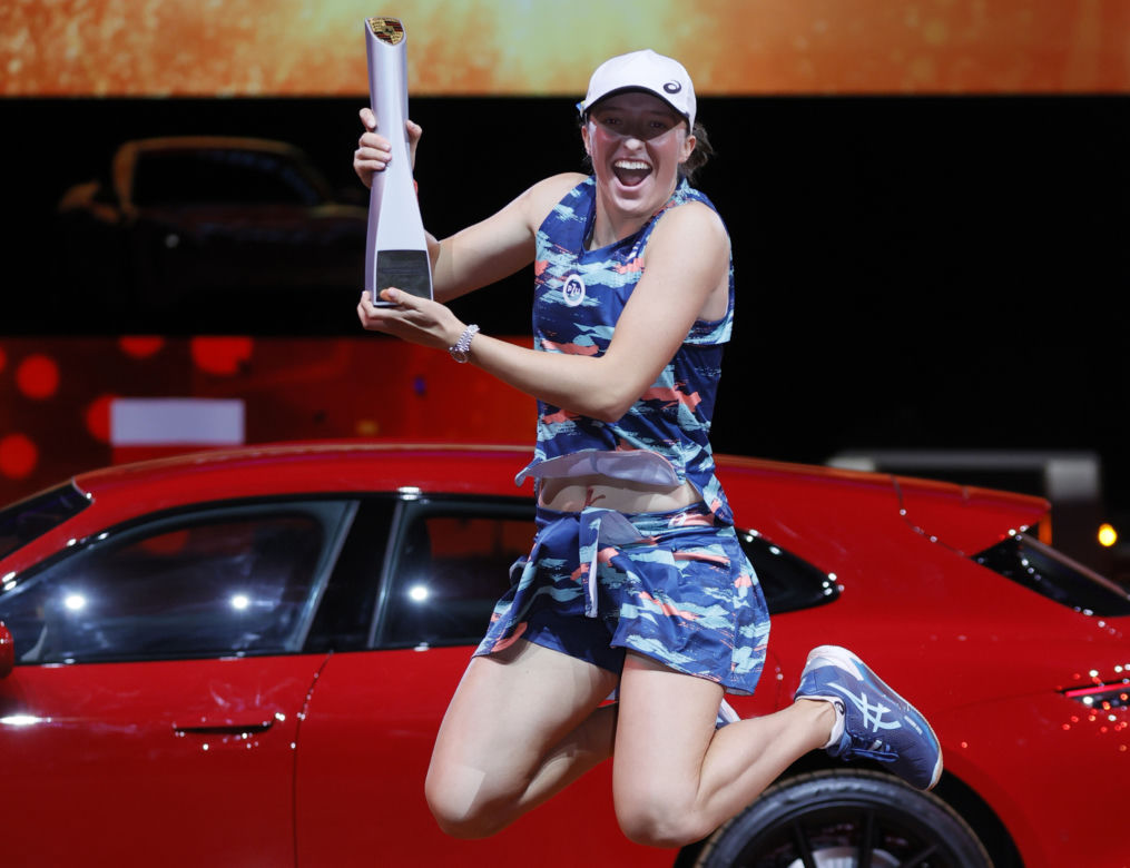 Iga Świątek już jeździ Porsche