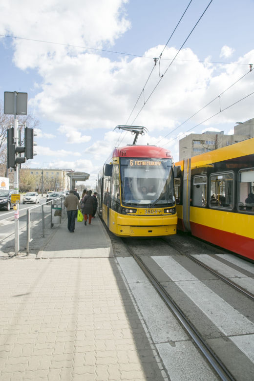 Remont torowiska na Grochowskiej
