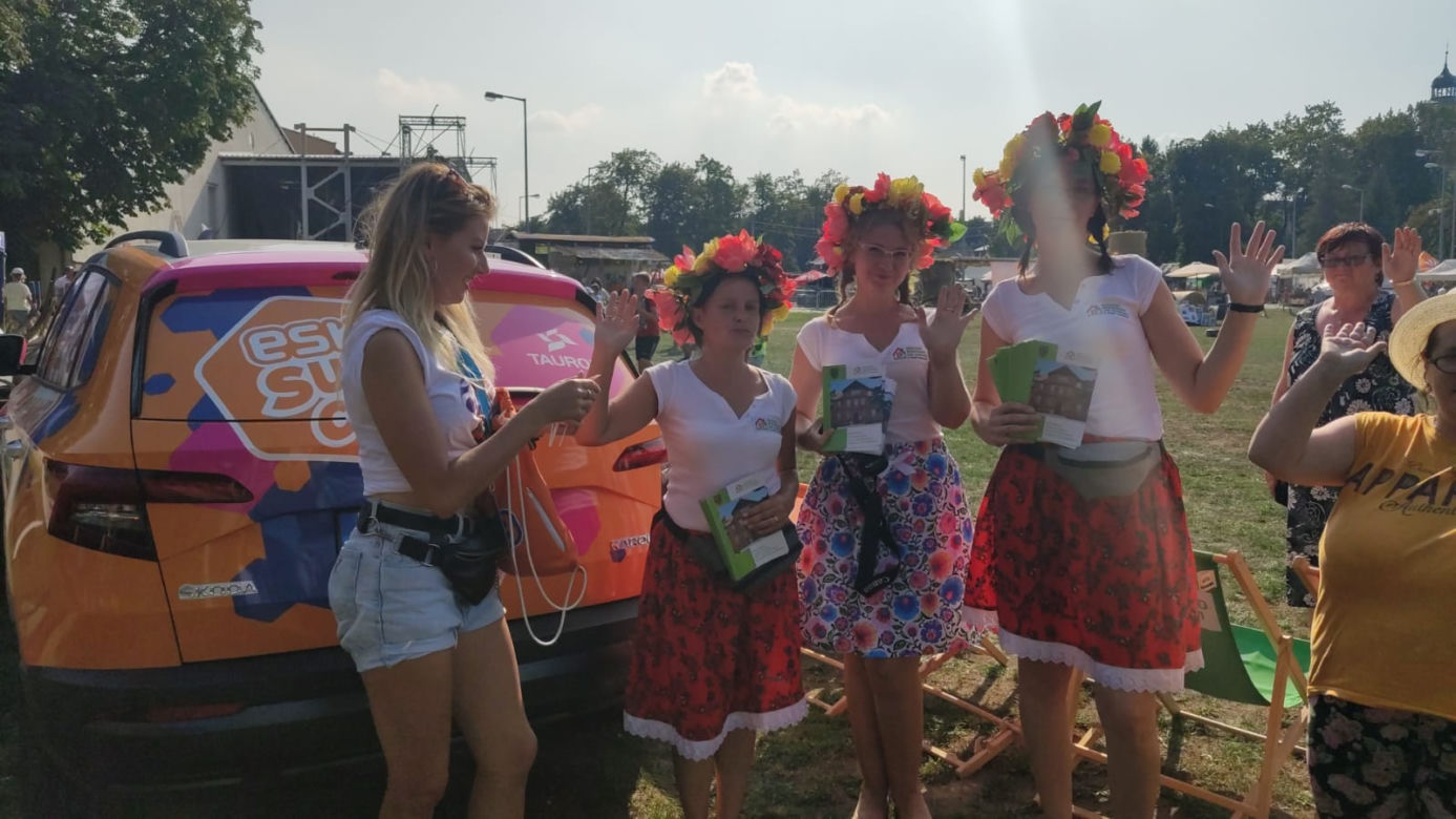 ESC na dożynkach w Kątach Wrocławskich