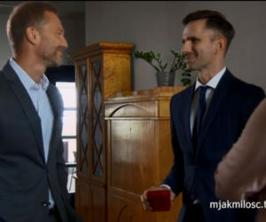 M jak miłość. Kamil (Marcin Bosak), Budzyński (Krystian Wieczorek)
