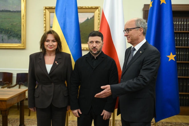 Wołodymyr Zełenski w polskim Sejmie