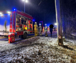 Wypadek koło Jawora