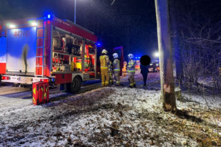 Wypadek koło Jawora
