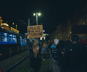 Protest kobiet we Wrocławiu