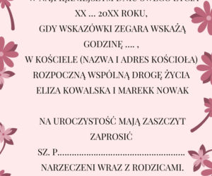 Zaproszenia na ślub: co napisać na ślubnym zaproszeniu? Modne, gotowe teksty dla młodej pary! 