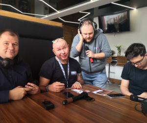 Wielkie Otwarcie VOX FM. Pierwsza zmiana na w Nalesnikarni Filmowej w Łodzi