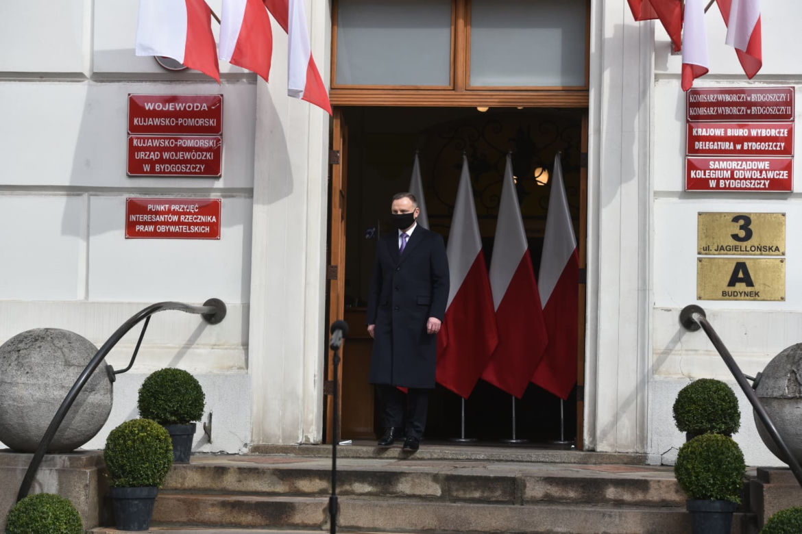 Andrzej Duda w Bydgoszczy: "Marzec 1981 roku nazywany jest często karnawałem Solidarności"