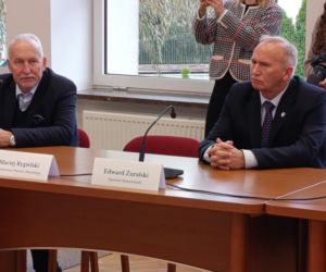 Podpisanie umów na przebudowy skrzyżowań na DK 15 w Sampławie i DK 16 w Lubajnach, Starych Jabłonkach i Zawadach Małych