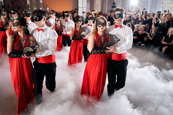 Studniówka siedleckiej Królówki 2026 - walc i polonez