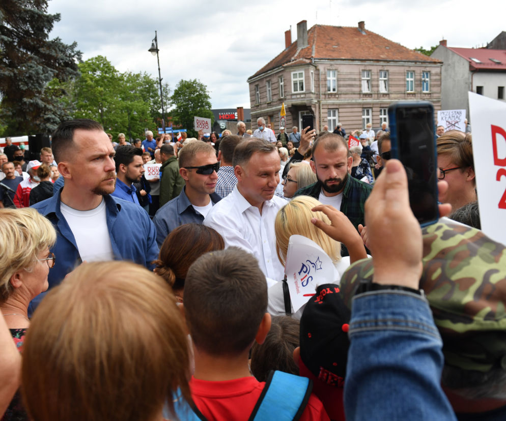 Prezydent Andrzej Duda w Drawsku Pomorskim