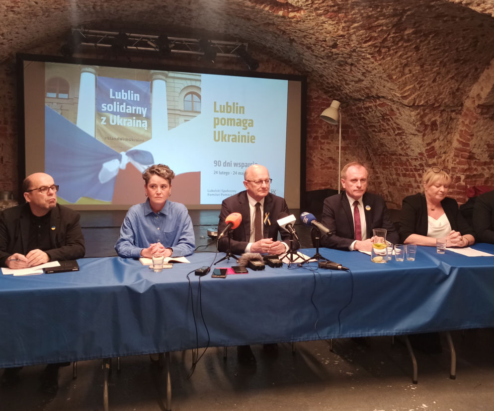 Lublin już 90 dni pomaga Ukrainie