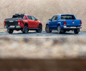 Toyota Hilux 2.4 D-4D 150 KM 4x4 AT6 Selection 50 vs. Volkswagen Amarok V6 3.0 TDI 258 KM 4Motion DSG8 Aventura