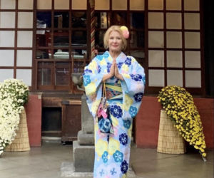 Majka Jeżowska bawi się z rodzina w Japonii