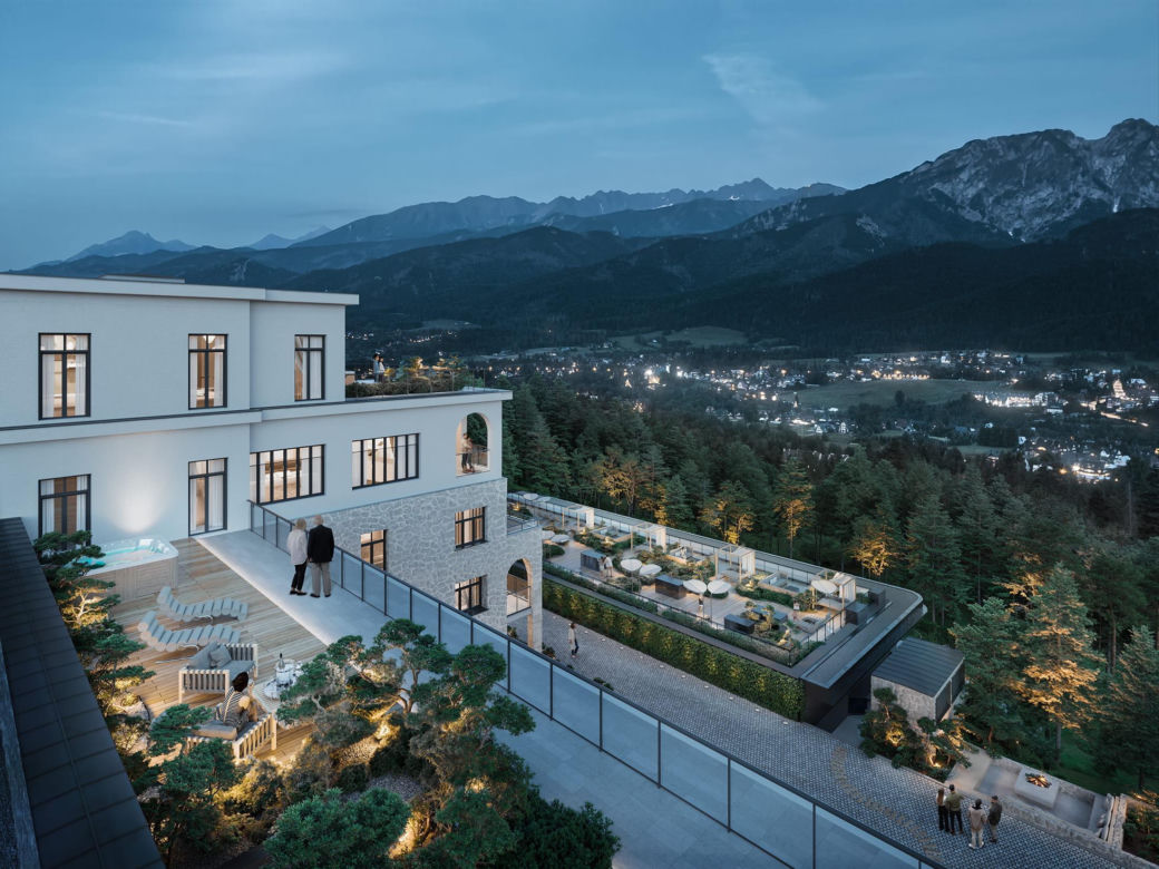 Tak ma wyglądać Hotel Salamandra w Kościelisku