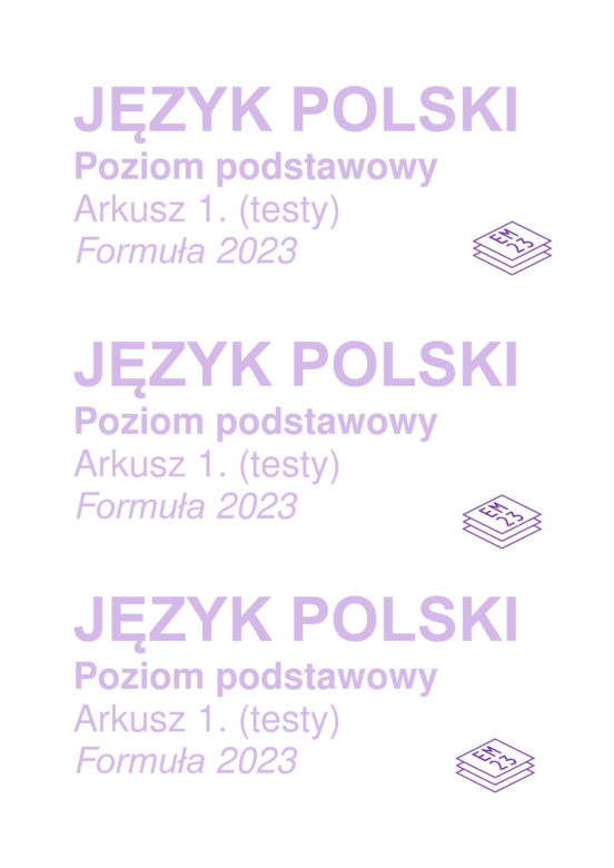 Matura próbna polski 2024 - ARKUSZ CKE
