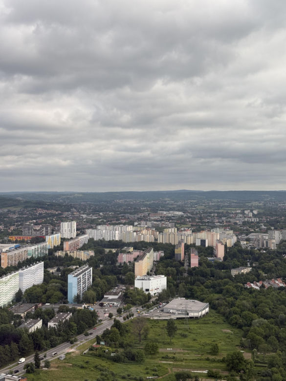 Byliśmy 40, piętrze najwyższego budynku mieszkalnego w Polsce. Widok jest niesamowity