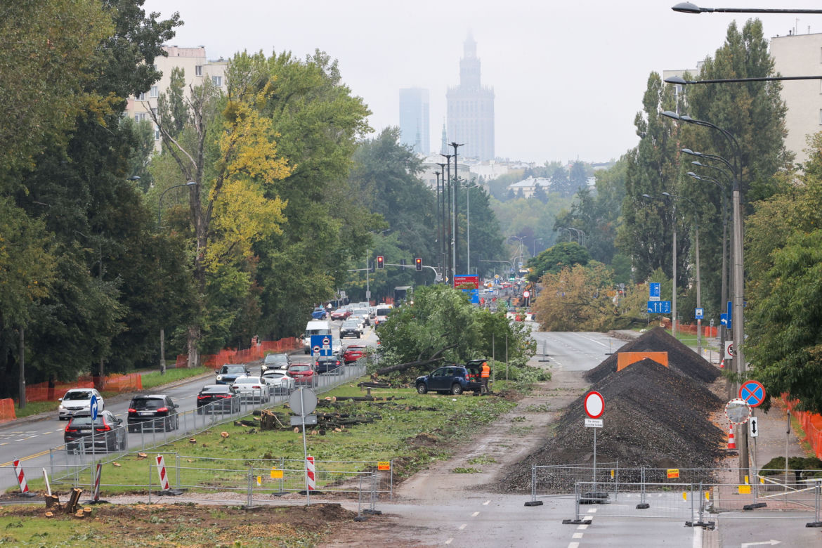 Tramwaj do Wilanowa. Czy ta stromizna na Spacerowej jest stroma?
