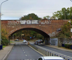 Wiadukt na ul. Wilczej przed remontem