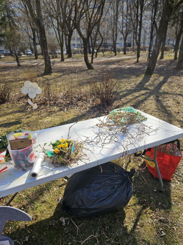Wielkanocne szukanie jajek w Parku Braci Wieniawskich w Lublinie