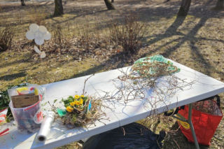 Wielkanocne szukanie jajek w Parku Braci Wieniawskich w Lublinie