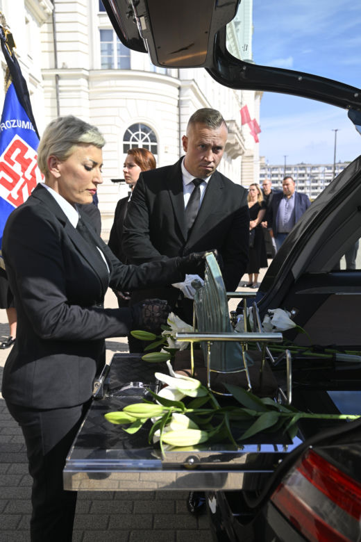 Pogrzeb Witolda Płóciennika