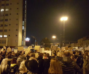 Protest w centrum Bydgoszczy