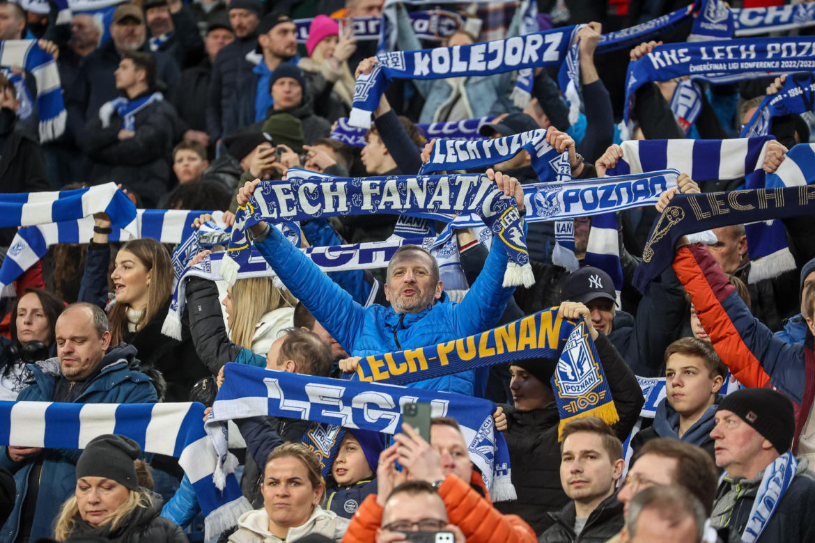 Tak bawili się kibice na meczu Lech Poznań - Śląsk Wrocław