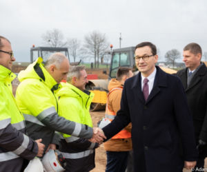 Premier Mateusz Morawiecki odwiedził woj. podlaskie