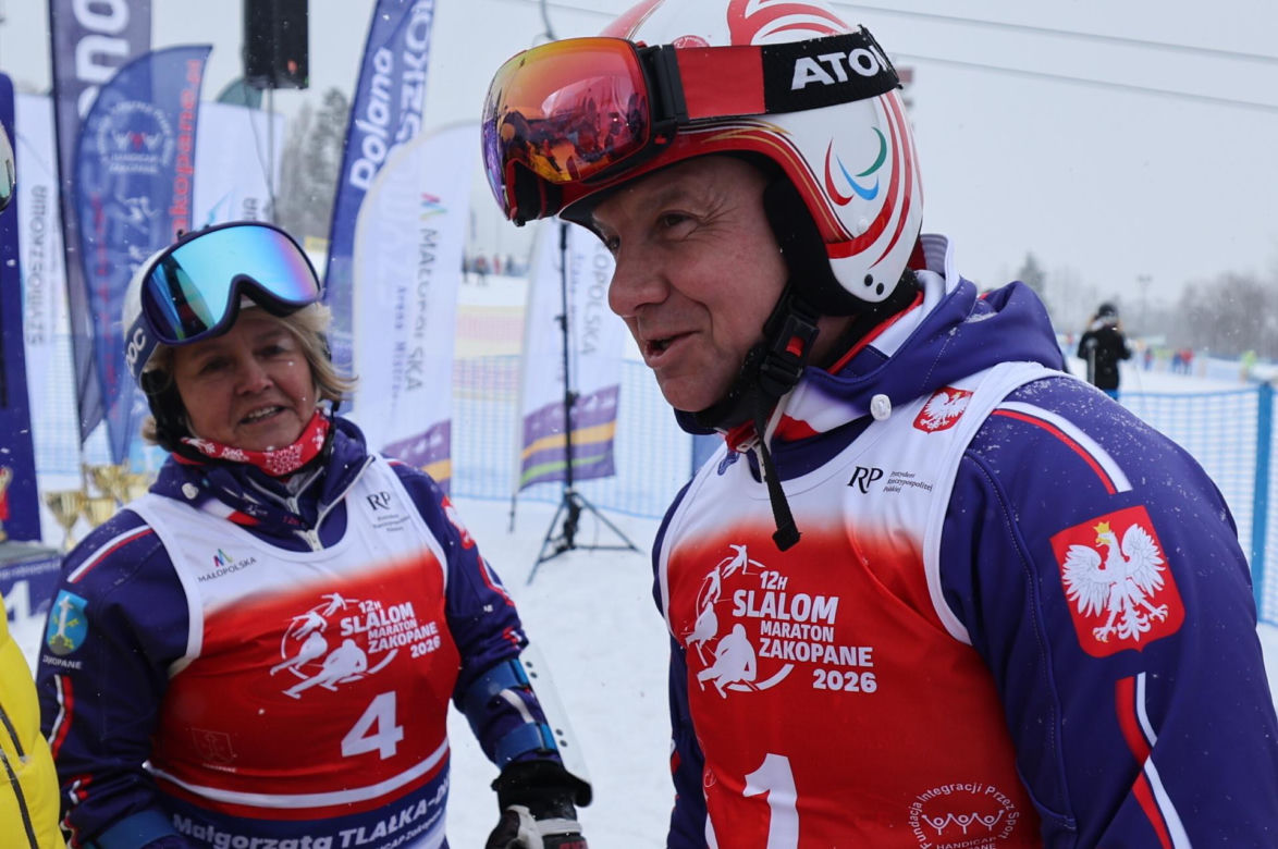 Andrzej Duda. 12H Slalom Maraton Zakopane 2026
