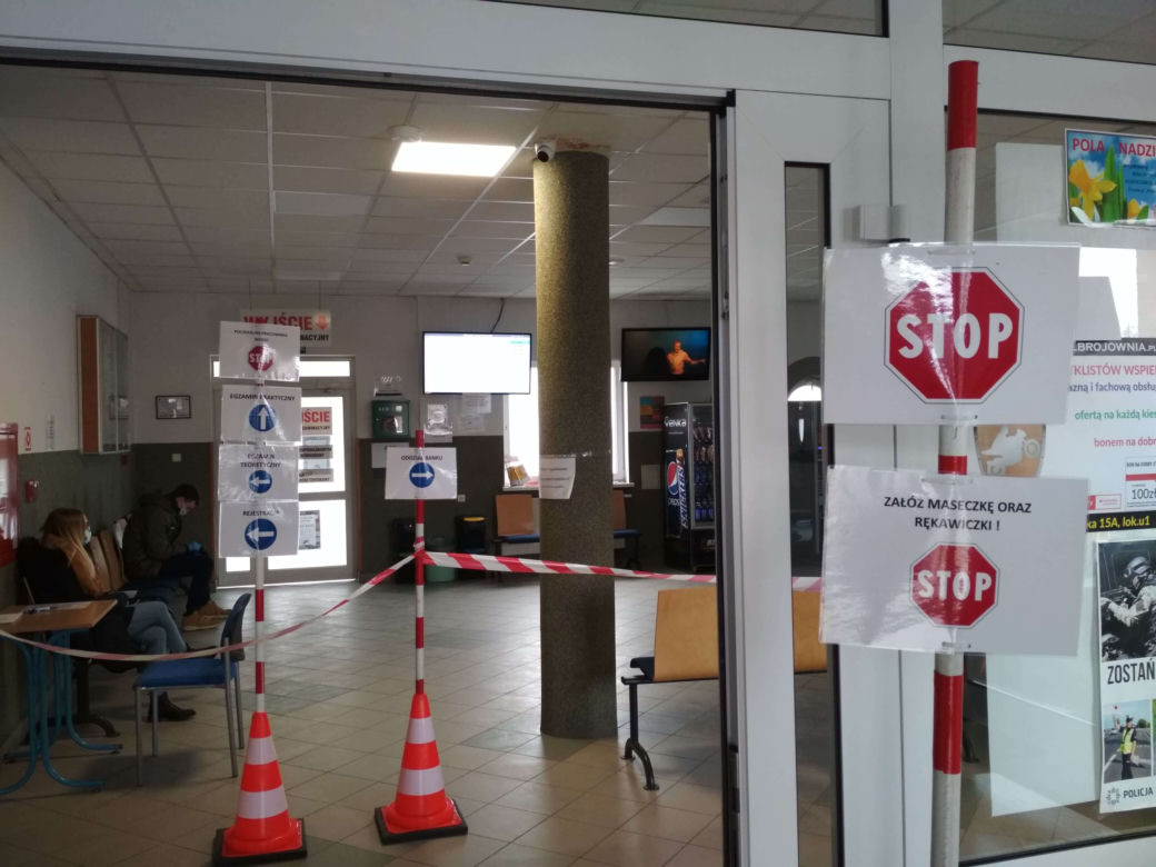 Lockdown w Polsce. WORD Białystok w reżimie sanitarnym [ZDJĘCIA]
