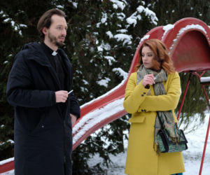 Na Wspólnej odc. 3228. Ksiądz Olek (Jan Hussakowski), Anastazja (Karolina Bacia)